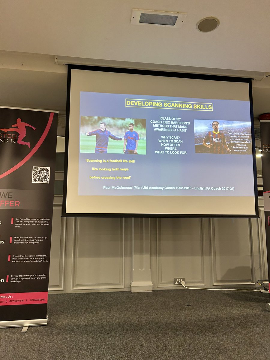 Top quality few days learning from one of the best coach educators and one of my favourite coaches, Paul McGuinness 📚🧠⚽️