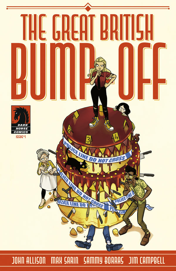 DeeBrisbyFish's tweet photo. #TheGreatBritishBumpOff from #GiantDays & #WickedThings creators, John Allison ( @badmachinery ) & Max Sarin (@max_sarin ) is pure delight! A humorous mystery that fans of stuff like #Psych should ADORE! And yes, Max Sarin remains among the best cartoonists alive! THEY R SO GOOD! https://t.co/Nwjcgf8F0I