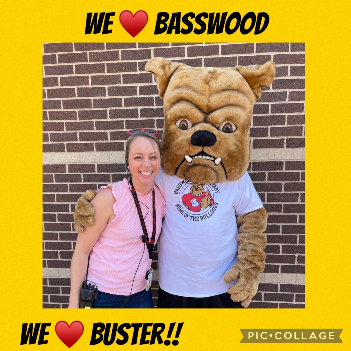 BWPrincipal279's tweet photo. Basswood Loves Buster! https://t.co/K9fRwRnibn