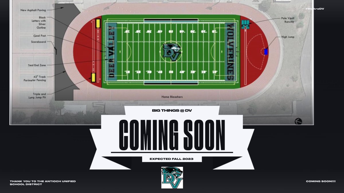 AthleticsDvhs's tweet photo. Coming soon!!! https://t.co/Gmj4gymQvO