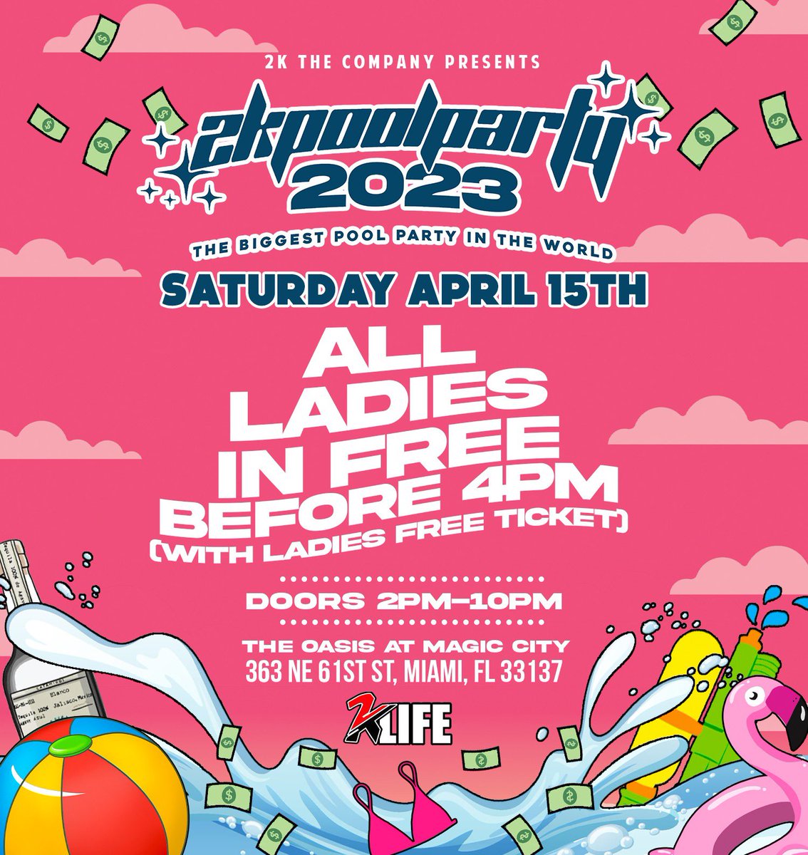 iHateJulian's tweet photo. The only place to be Tomorrow
#2kpoolparty
954-330-2090 https://t.co/bRfNPN871v