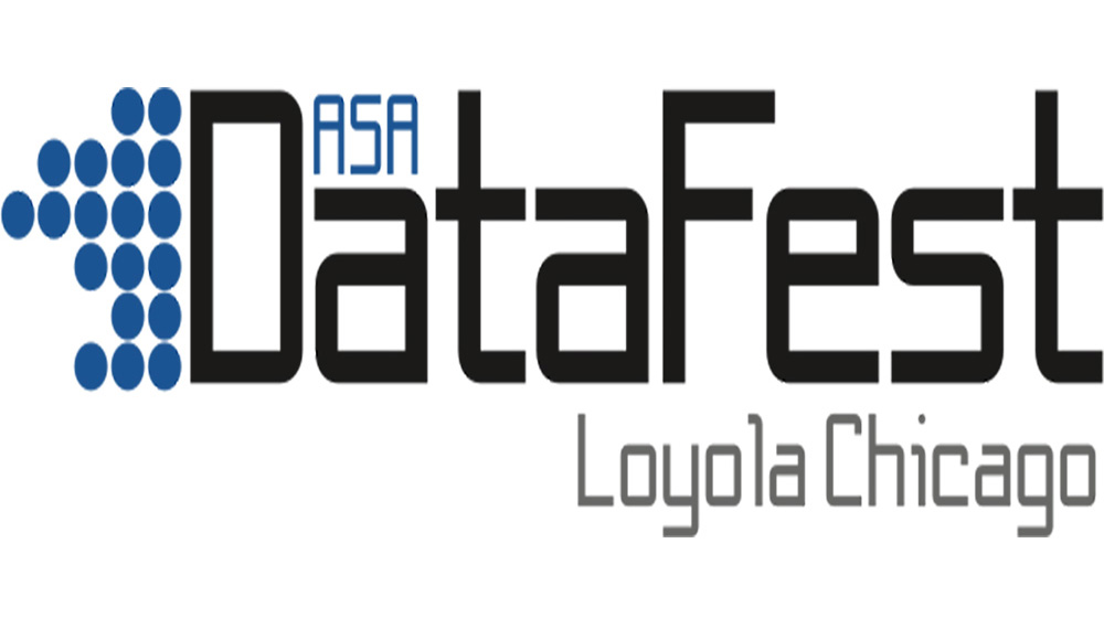 MathStatsLUC's tweet image. DataFest is a data "hackathon" for students to motivate a data-analysis project, that makes data analysis more fun and meaningful. The event is run through institutions across the country, including Loyola University Chicago (Apr 21-23). Sign up today! luc.edu/datascience/ev…