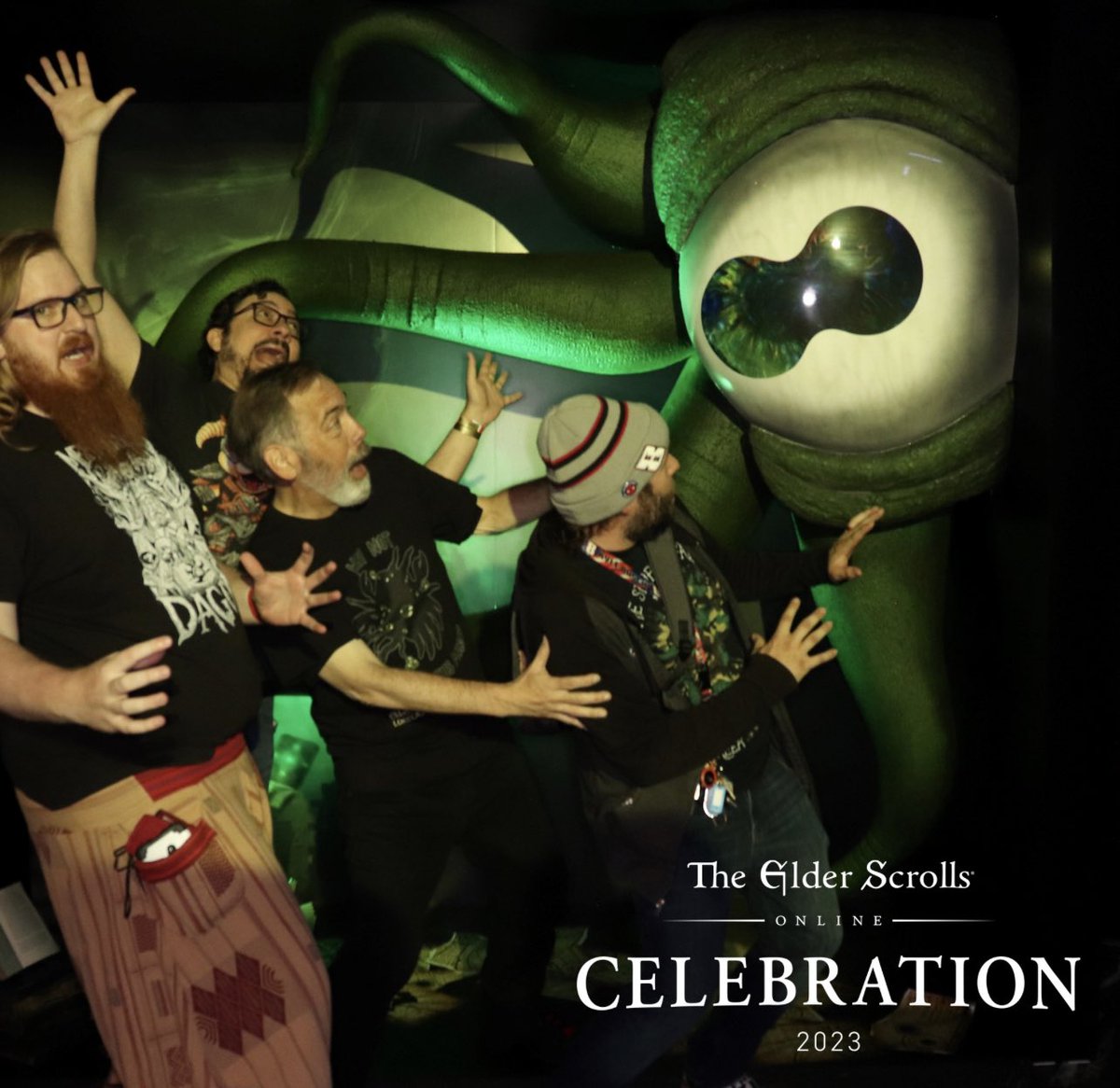 The #ESOCelebration in Vegas was so awesome!  

I got to meet and hang out with so many extraordinary people who love @TESOnline!

Thanks to everyone from @ZeniMax_Online for putting on this event, it was a blast and I can’t wait to see everyone again for the 10th anniversary!