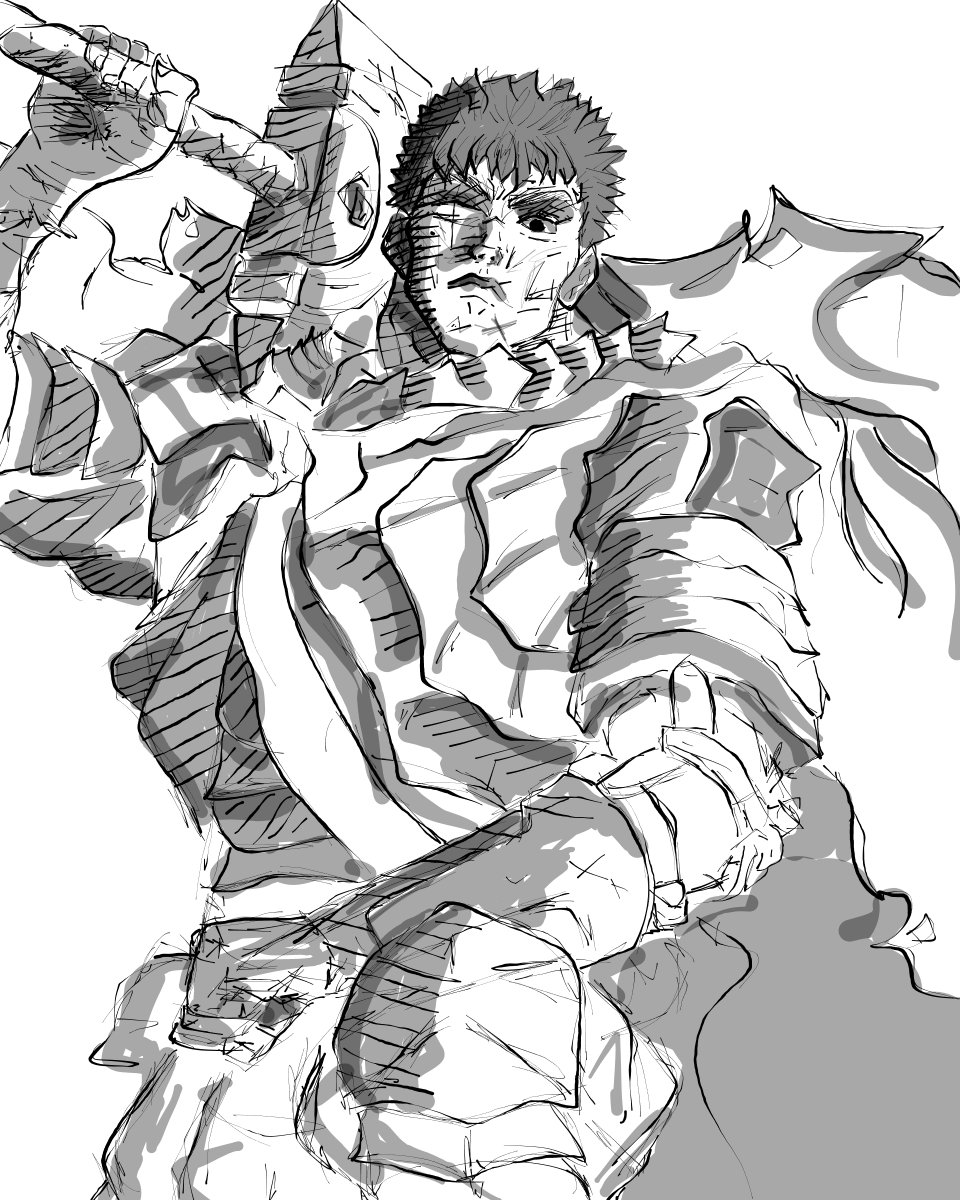 slalamanderr's tweet photo. Kentaro Miura has the most badass artstyle, but i cant pull it of. its simply to incredible.  #art #Berserk https://t.co/eqy2uPtrox