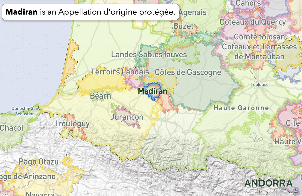 worldwineregion's tweet photo. Happy #TannatDay! The red grape has a long association with Basque country—eg. Madiran and Irouléguy of southwestern France. Pascual Harriague, a Basque settler, planted the grape in Uruguay in 1870* &amp; the grape became the country’s predominant grape.

* Source: #EvanGoldstein https://t.co/MNarMgfY2U