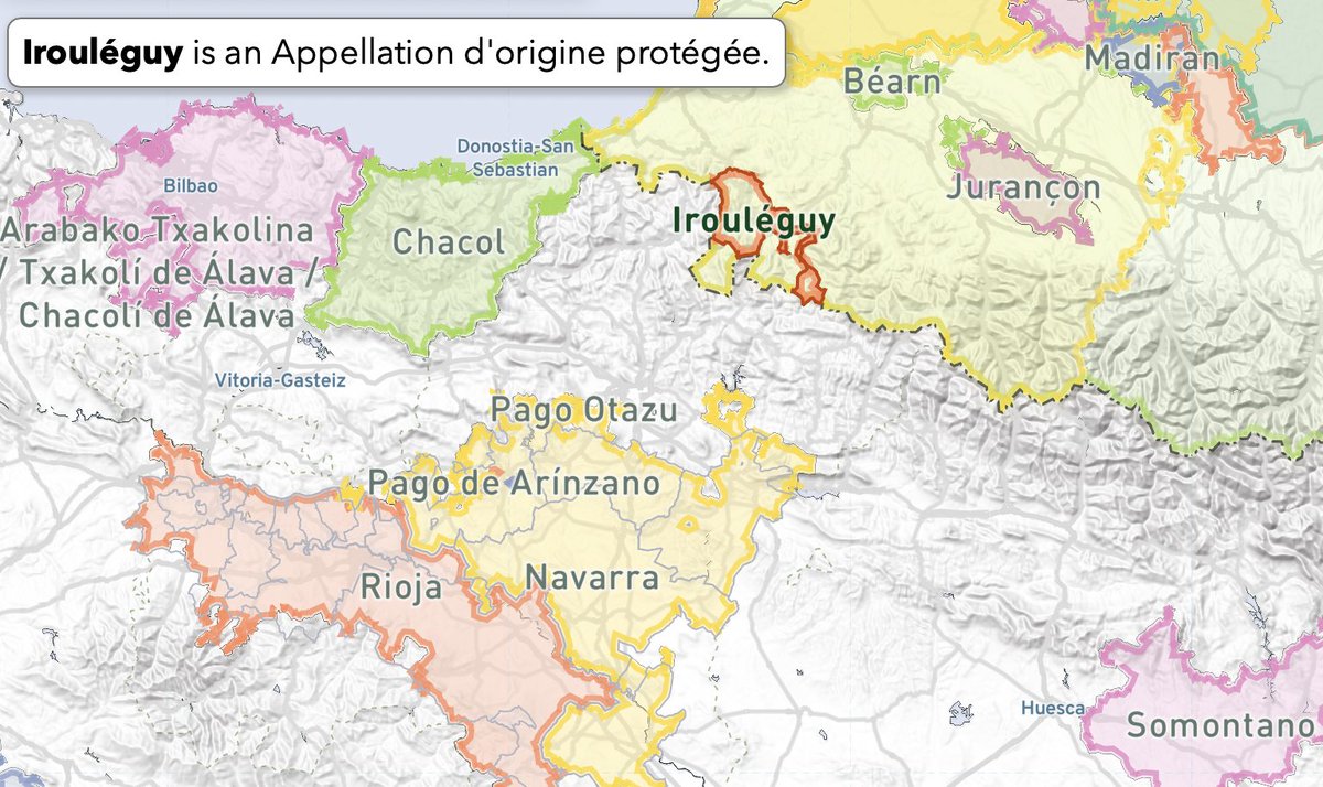 worldwineregion's tweet photo. Happy #TannatDay! The red grape has a long association with Basque country—eg. Madiran and Irouléguy of southwestern France. Pascual Harriague, a Basque settler, planted the grape in Uruguay in 1870* &amp; the grape became the country’s predominant grape.

* Source: #EvanGoldstein https://t.co/MNarMgfY2U