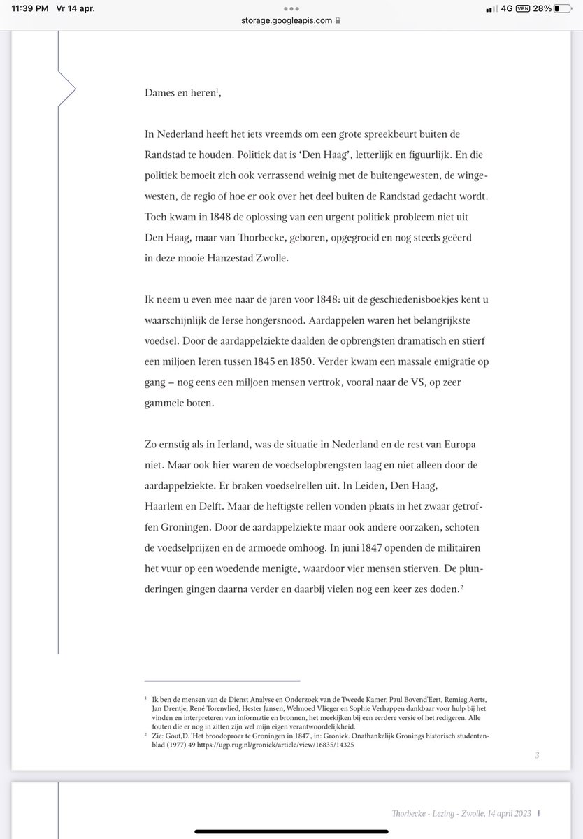 Thorbeckelezing Zwolle:
(De hele tekst)
Er is veel herstel nodig in Nederland en ik geef zowel een uitleg van de problemen als een paar oplossingen.

 pieteromtzigt.nl/blog/thorbecke…