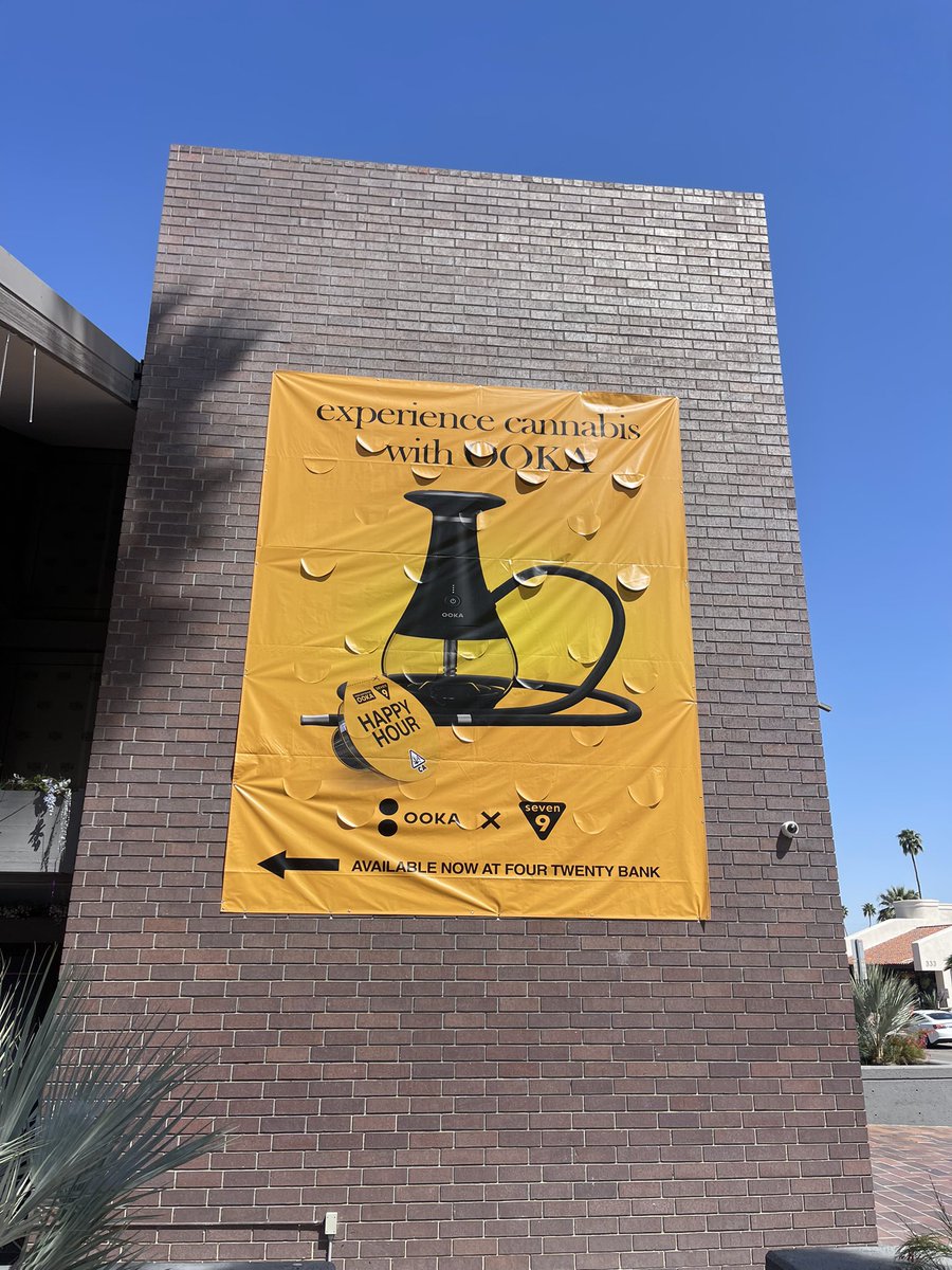 FourTwentyBank's tweet photo. Are you ready available now #fourtwentybank #palmsprings #ooka #happyhour #stopby #cannabisculture #CannabisCommunity https://t.co/Amp5cjgnRA