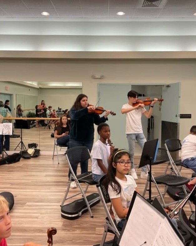 Just a few photos from yesterday's rehearsal.

#npys
#YouthOrchestra

npys.org