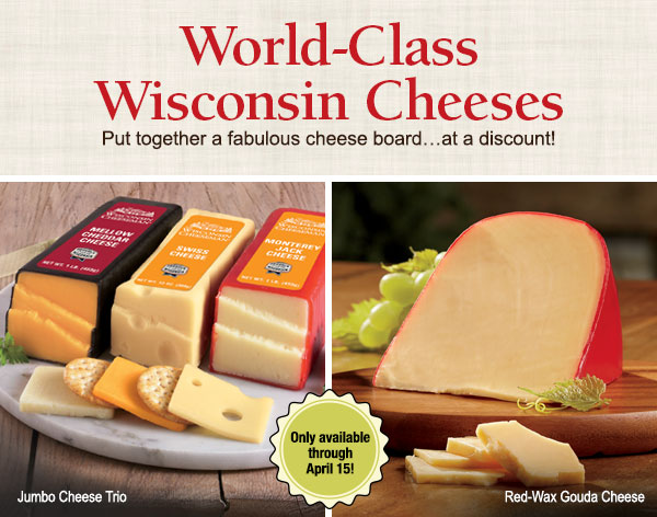 WiscCheeseman's tweet image. ❗ It&apos;s our Spring Stock Up Sale...shop now while supplies last! Save on Wisconsin&apos;s finest food gifts here: buff.ly/3GL8OFn