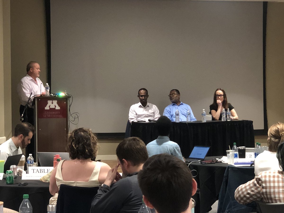 A big thank you to <a href="/DPDREW/">Duchesne Drew</a>, <a href="/mukhtaryare/">Mukhtar M. Ibrahim</a>, and <a href="/esmemurphy/">esme murphy</a> for sharing their insights on today's reporting opportunities and challenges with our #PolicyFellows.