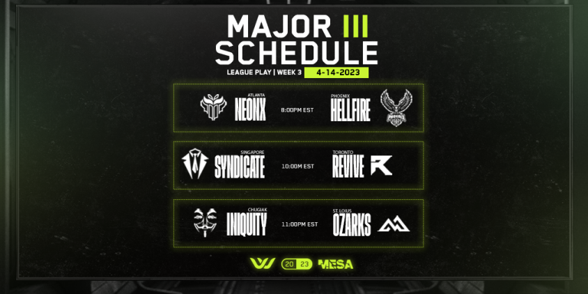 EsportsWSeries's tweet photo. Let's end tonight and tomorrow strong! We have a busy week next week  

#EsportsWSeries https://t.co/A3Pq3EqTEA