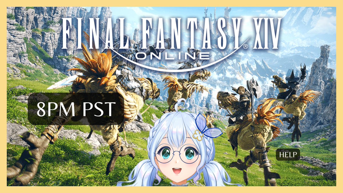 cherifishVT's tweet photo. As promised we're playing Final Fantasy XIV on Friday the 14th (tonight)!!
I have no idea what I'm doing -
There are so many servers,
which do we choose ๐คฏ
Drop by tonight at 8PM PST! #cheriLIVE https://t.co/cMN4VCSmYo