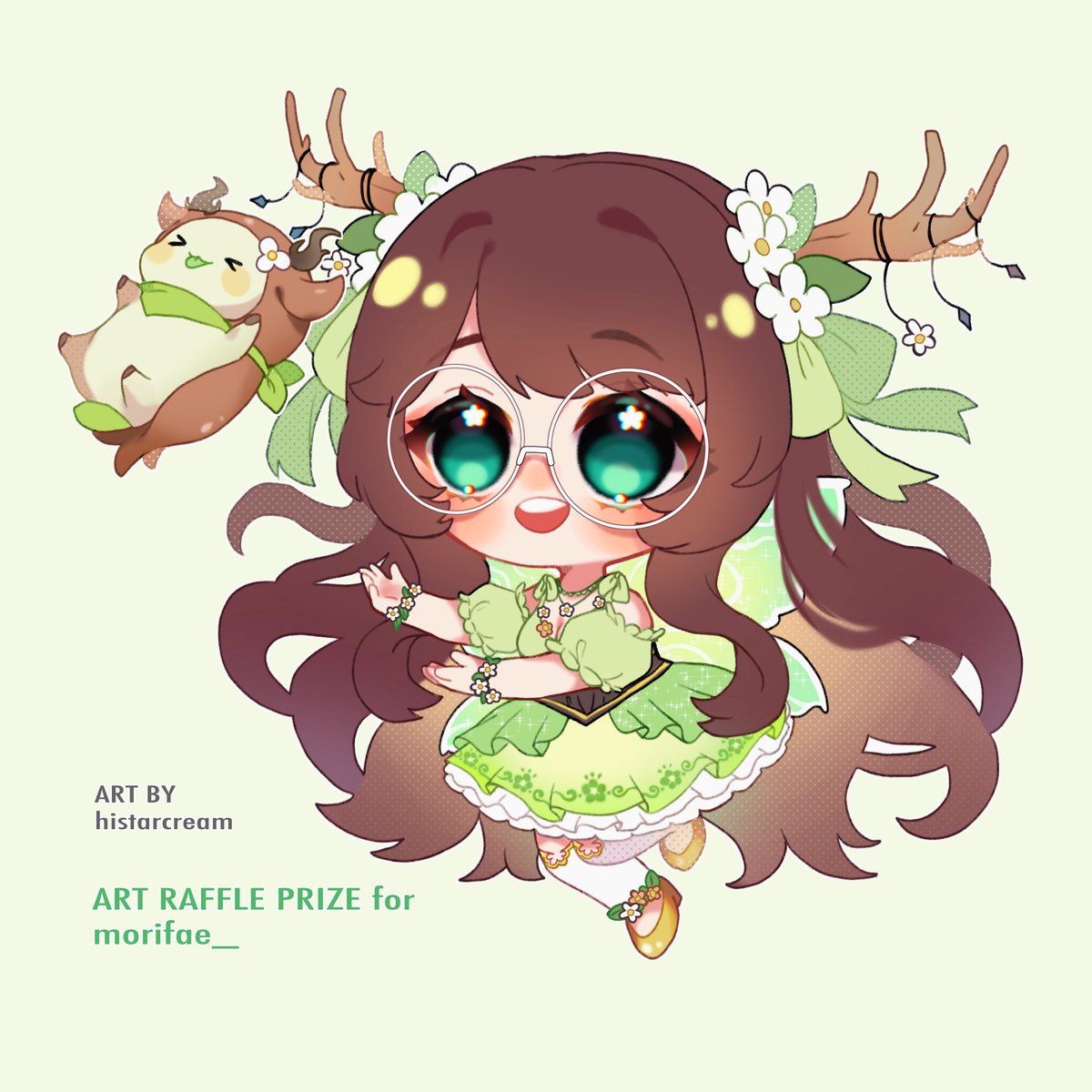Art raffle prize for #morifae 🌿