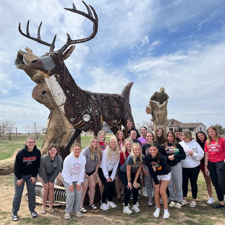 YSD633's tweet photo. Gazelles softball team got two wins in Pierre today. Varsity won 14-3 in 6 innings. JV won 4-3 in extra innings!! Go gazelles!!! https://t.co/4zfkIEEqIn