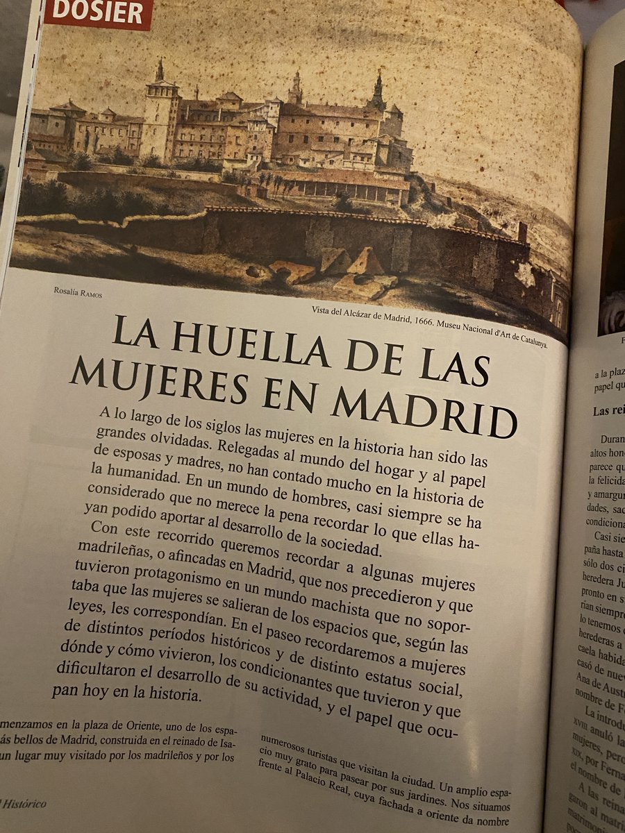 rebeccadactyl's tweet photo. Excited to read the new issue of @madridhistorico that arrived last week! To all my #SpanProf colleagues, i highly recommend a subscription - it's great to get an actual magazine in the mail, from Spain, and the content can be used in L2 Spanish/Culture courses at the university https://t.co/kL3IKSfYqY