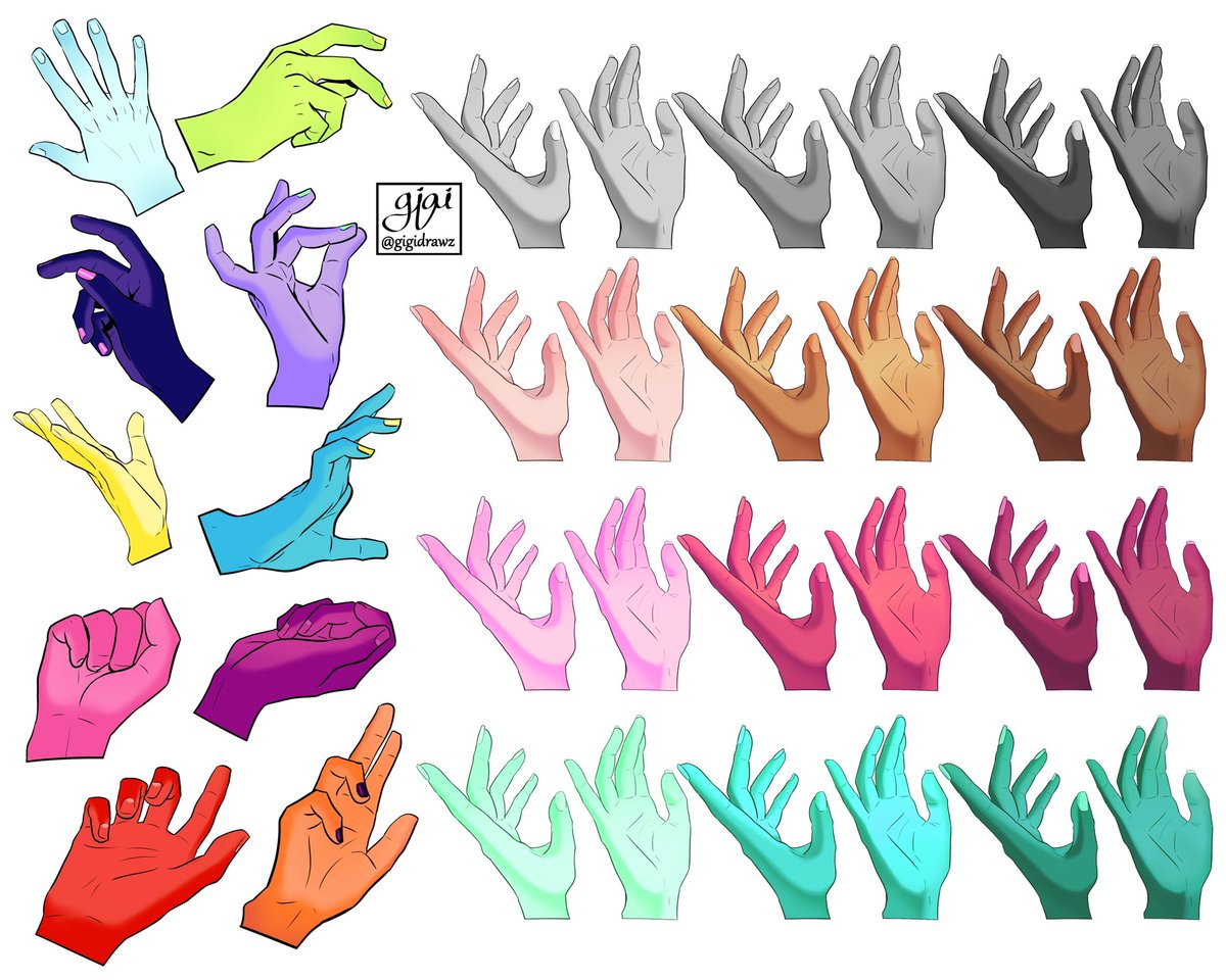 gigidrawz's tweet photo. This can also apply to unnatural skin tones! https://t.co/DECNNH3TI3