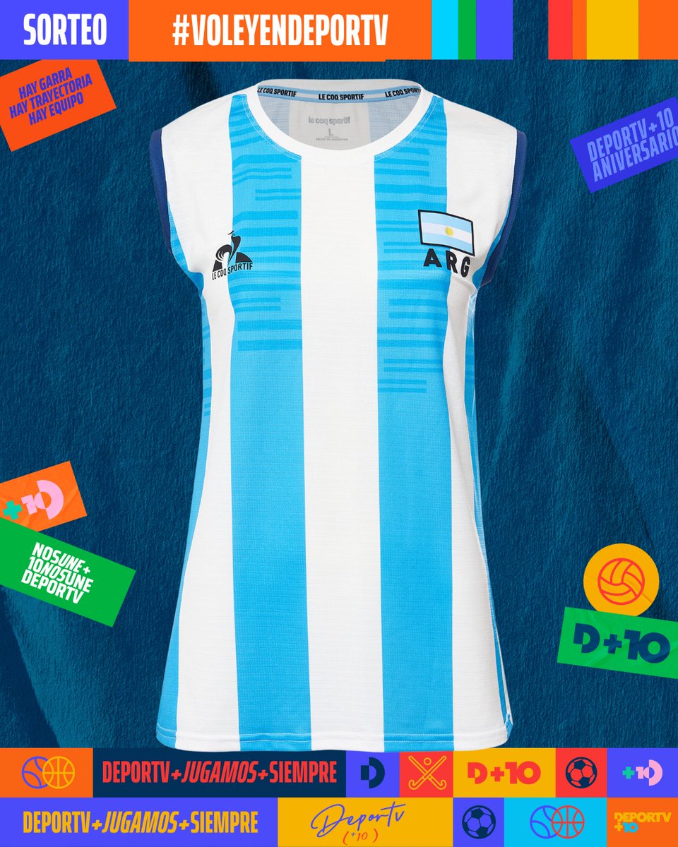 SORTEO. ¡Se juega la primera final de la Liga Argentina Femenina y vos podés tener tu premio!

Nos seguís + RT a este tuit + comentás con el hashtag #VOLEYenDEPORTV y ya estás participando.

¡Dale, se va al final del partido!