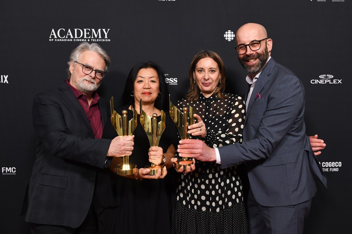 🤩#NFB productions and co-productions took home no less than 6 #CdnScreenAwards this year! 
Congrats to the teams behind:
📽️ To Kill A Tiger 
📽️ The Colour of Ink
📽️ The Flying Sailor
📽️ The Orchid and the Bee