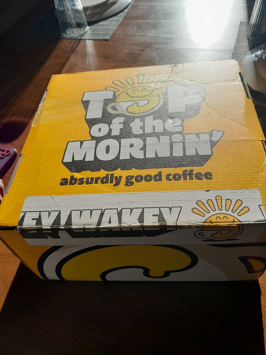 anglo (@r4menm3nn) on Twitter photo THANKS SO MUCH FOR THE JOY AND THE GLORIOUS BEANS AND CHOC <a href="/TOTMCoffee/">Top of the Mornin Coffee</a>
I was started lose my happiness cuz the day was about to end and. But lo and behold, it arrived in thr nick of time.
This'll be my go to coffee from now on THANKS SO MUCH FOR THE JOY AND THE GLORIOUS BEANS AND CHOC <a href="/TOTMCoffee/">Top of the Mornin Coffee</a>
I was started lose my happiness cuz the day was about to end and. But lo and behold, it arrived in thr nick of time.
This'll be my go to coffee from now on