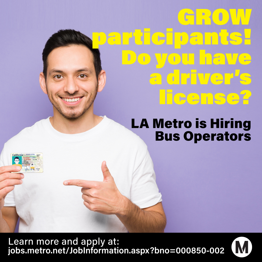 LACo_DPSS's tweet image. If you have a CADL, @metrolosangeles has a job for you! Learn more and apply at metro.net/about/careers/. 

#Metro #busoperator #career #job #losangeles @CountyofLA