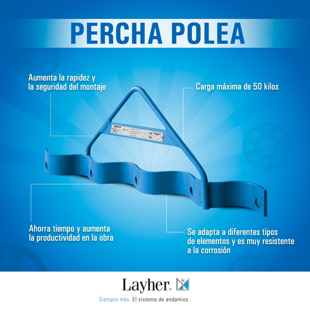 LayherPeru's tweet photo. 🚛 ¡Transporta elementos de forma rápida y segura con la percha polea de Layher!
☑️ Su diseño versátil y adaptable permite izar hasta 5 objetos a la vez, perfecta para obras con espacio reducido y trabajos en altura,
➡️ ¡Consigue la tuya ingresando aquí! https://t.co/uJEsV7fvk7 https://t.co/bgt0CnjhnX