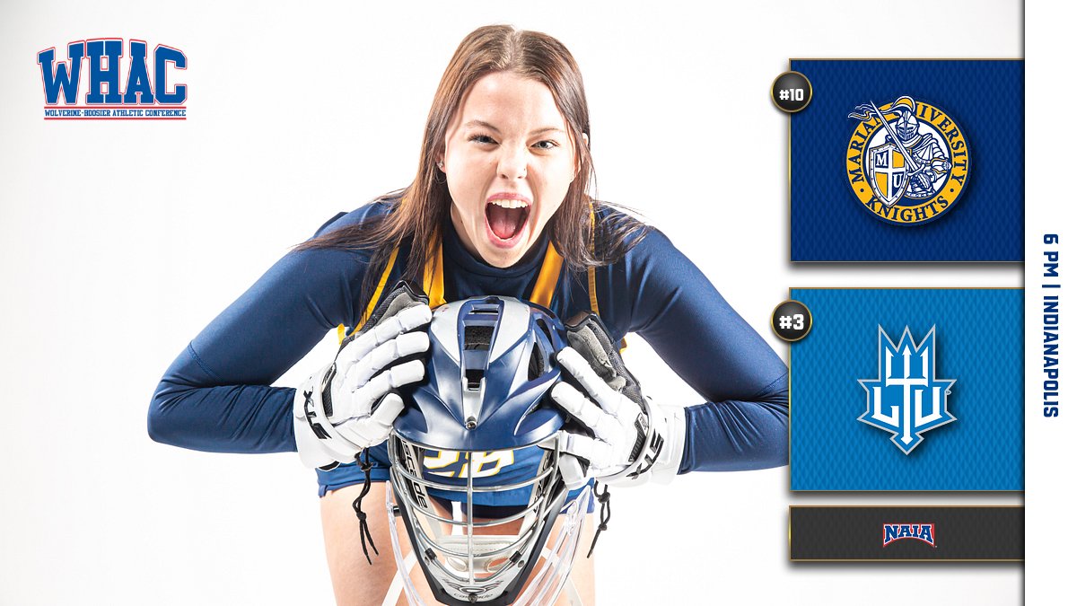 MUKnights's tweet photo. GAMEDAY!!

No. 1 seed in the WHAC is still up for grabs, and the Knights are hungry for it as they take on No. 3 Lawrence Tech tonight at 6 PM in the regular Season Finale!

See you tonight at St. Vincent Field Knights fans! https://t.co/pqRNMbxhpj