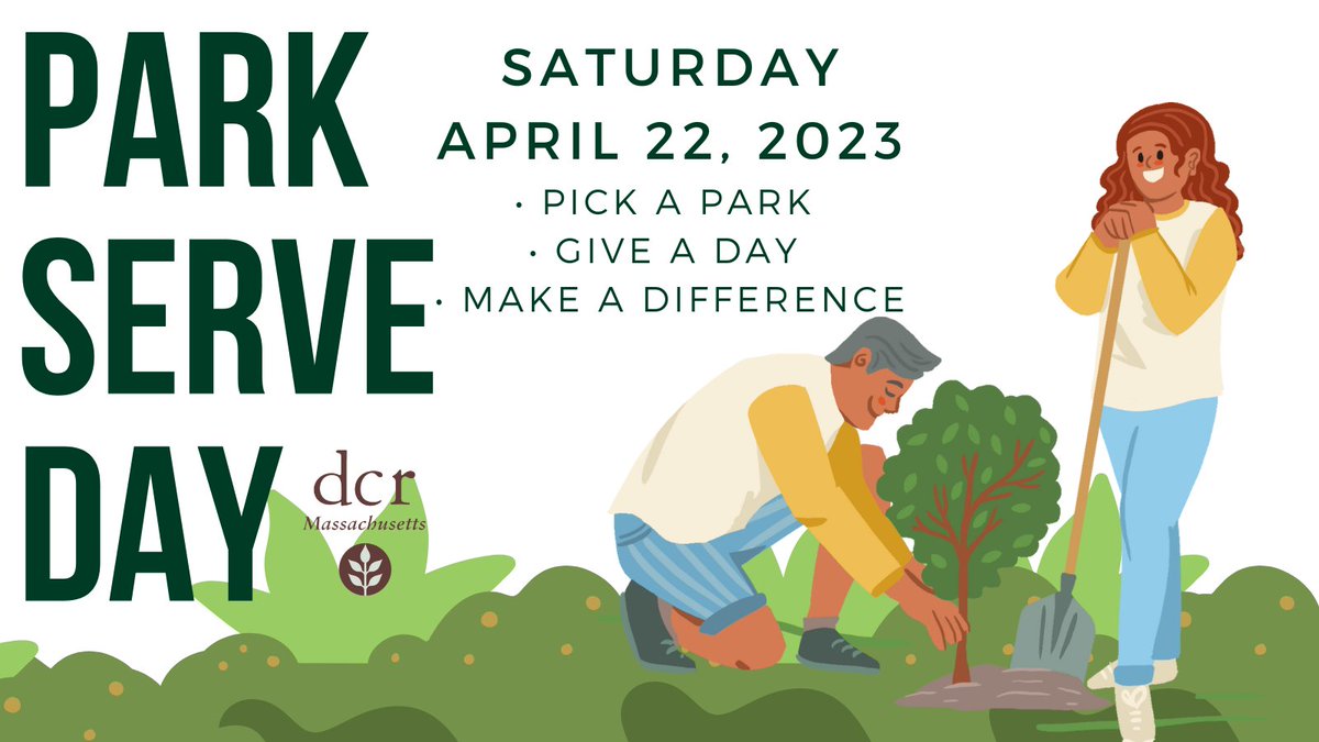 Park Serve Day is almost here! There's still time to sign up to help out your favorite park this Saturday! bit.ly/DCRParkServe