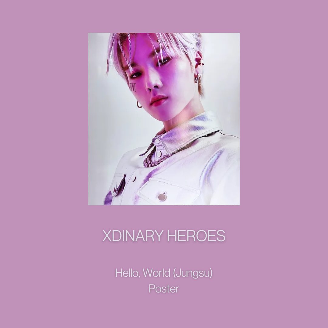 KpopWorldPlus's tweet photo. XDINARY HEROES

• Hello, World (Jungsu) Poster

Link to our website in our bio. ☺️🫰🏻

#kpopworldplus #kpop #xdinaryheroes #onlinestore https://t.co/EOuAl230AC