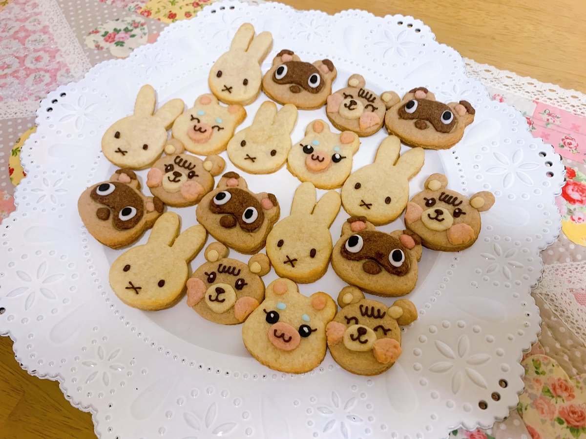 さらに..手作りクッキーのおやつ🍪

#AnimalCrossing  #あつ森　＃homemadecookies