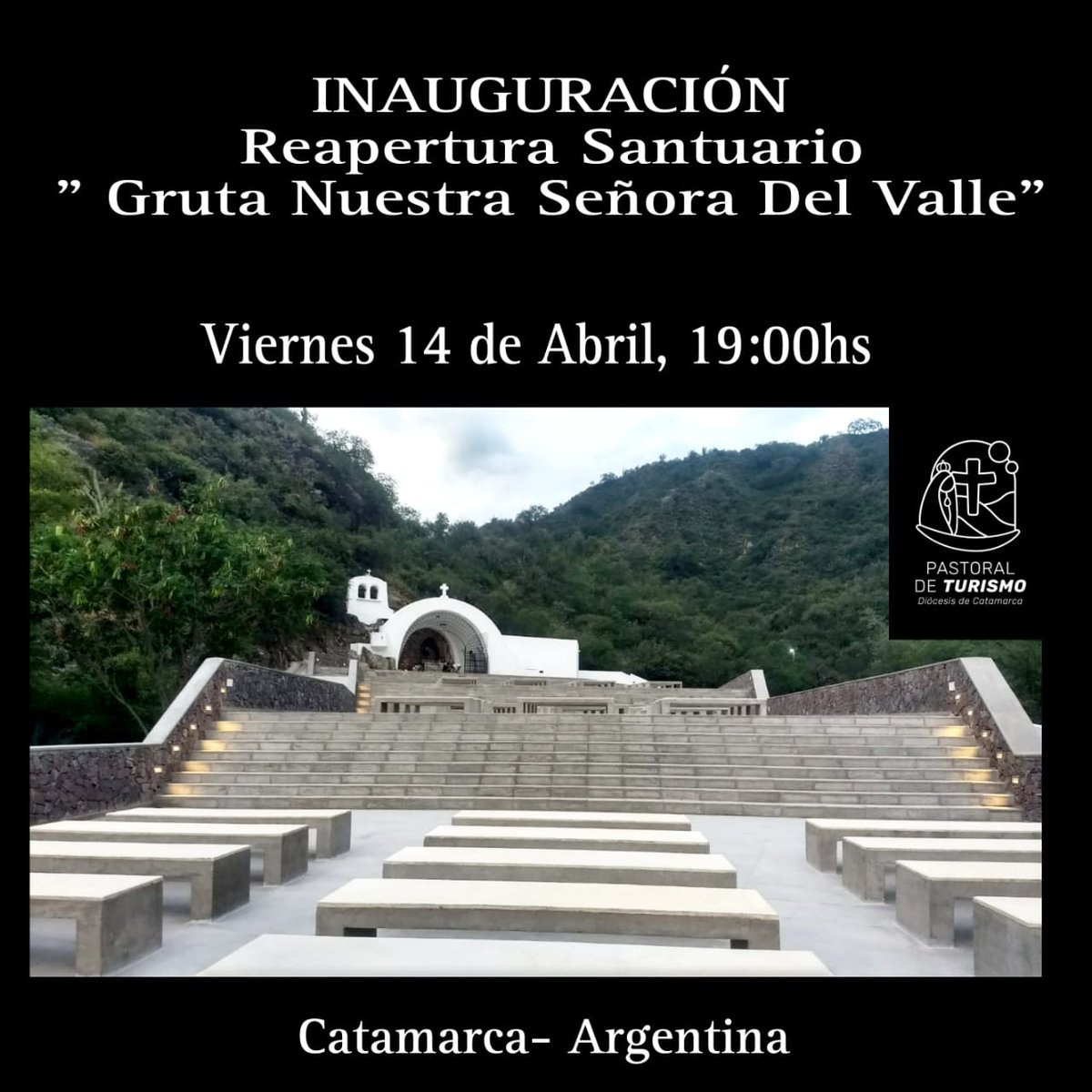 AIREdeTURISMO's tweet photo. #TurismoDeFe @CatamarcaTur https://t.co/S6CfPqAhJM