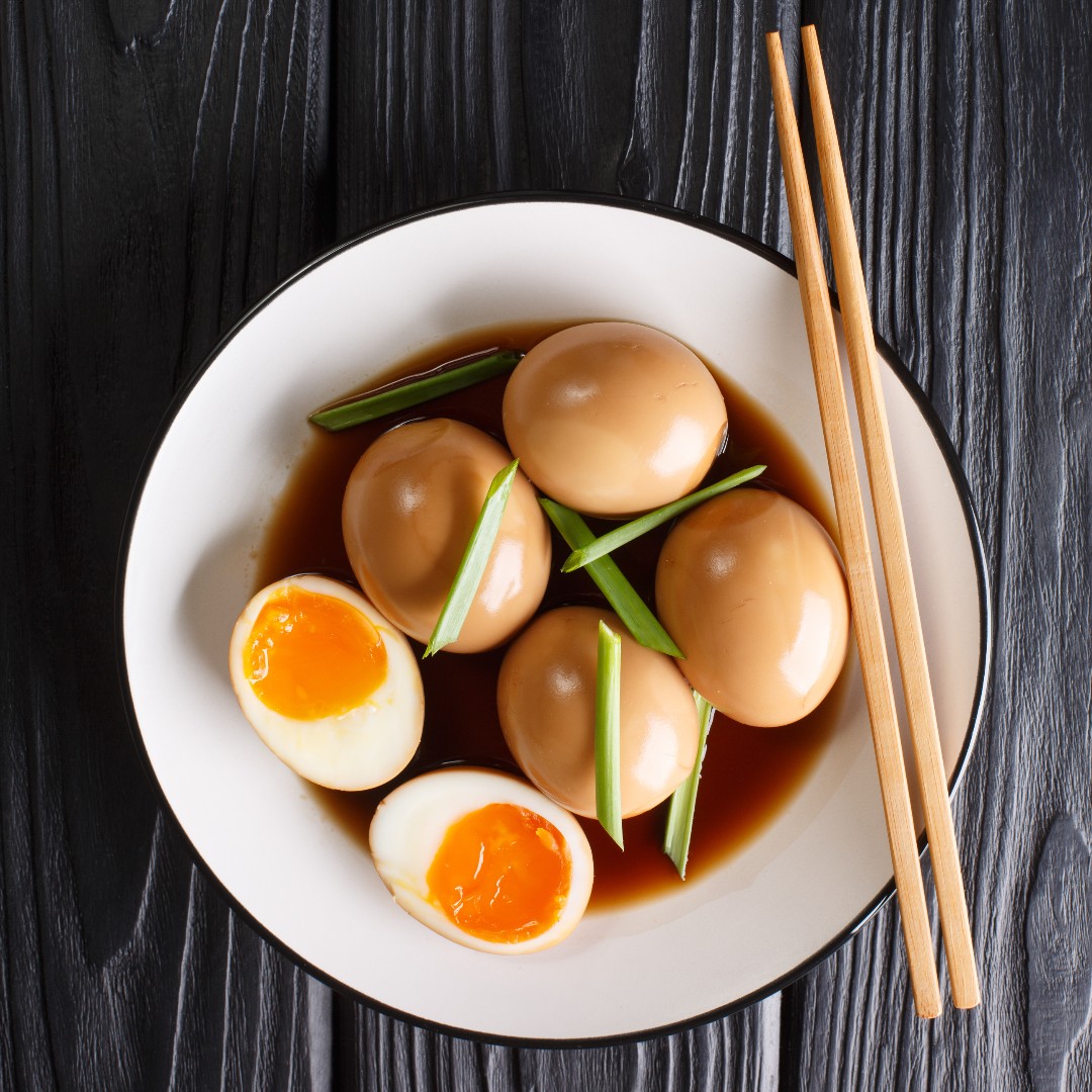 UCLAFacultyClub's tweet photo. Our newsletter is out now. That means the Club's very own Chef Robert provided a new delicious recipe. In this issue, learn how to make Ajitsuke Tamago, also known as Ramen Eggs. Click the link in our bio, log in to your account, and read Chef Robert's new recipe. https://t.co/8CeweEZfZ0