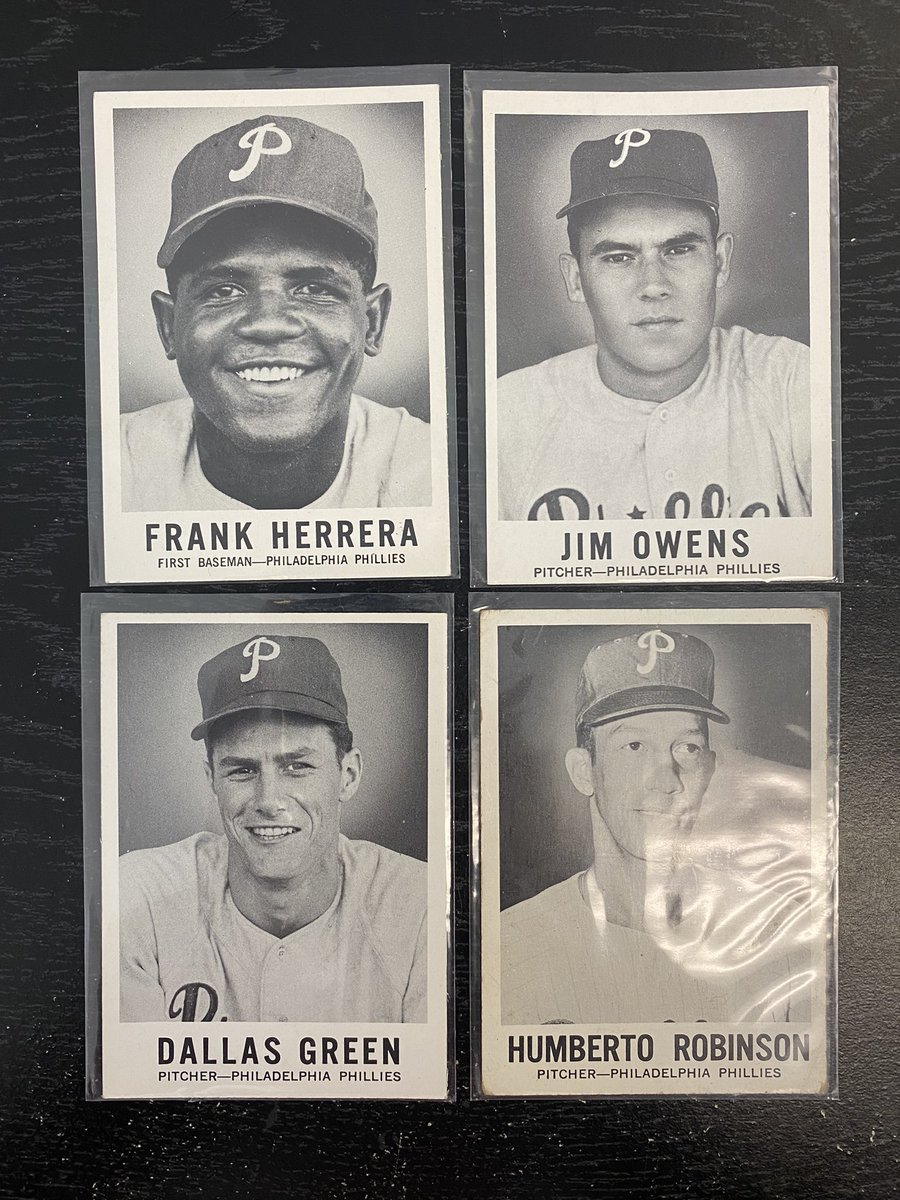 JldCollectibles's tweet image. Also picked up some 1960 Leaf Baseball Cards 🔥
•
•
•
•
#1960s #Leafbaseball #baseballcards #FrankHerrera #JimOwens #DallasGreen #HumbertoRobinson