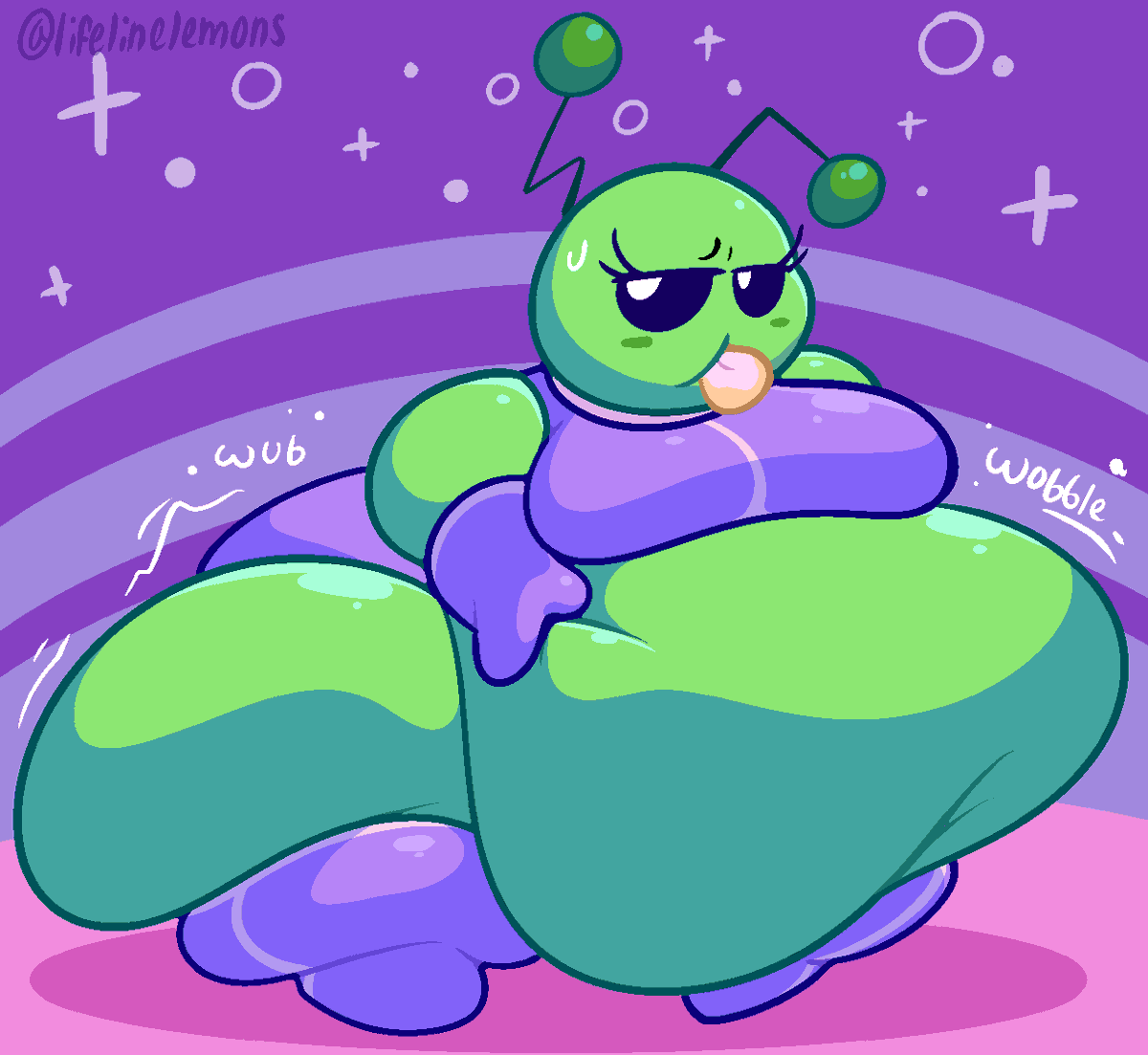 lifelinelemons's tweet photo. felt like drawing stella from @GalaticGlutton! she's a cutie https://t.co/fWfAlwV0Qw