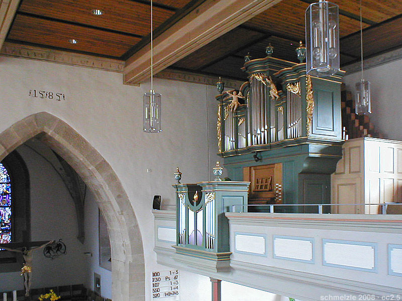 nikolausmella's tweet photo. Today marks the 267th anniversary of the birth of the German #OrganBuilder, Johann Eberhard #Walcker. :-) 🌼 🧭 * #Cannstatt 🇩🇪 #Deutschland #organ #orgel
Orgelempore der Ulrichskirche in #Eberstadt.
📸: P. Schmelzle, March 2008. https://t.co/O5il3GDvp5