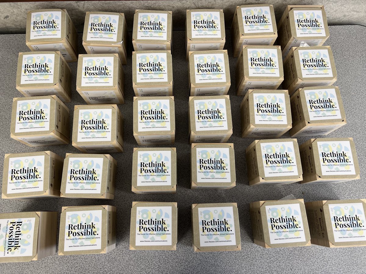 Thank you to ISPRA virtual professional development sponsor ⁦<a href="/theceso/">CESO</a>⁩ for sending us 🌸 boxes to remind us to keep growing! #schoolpr