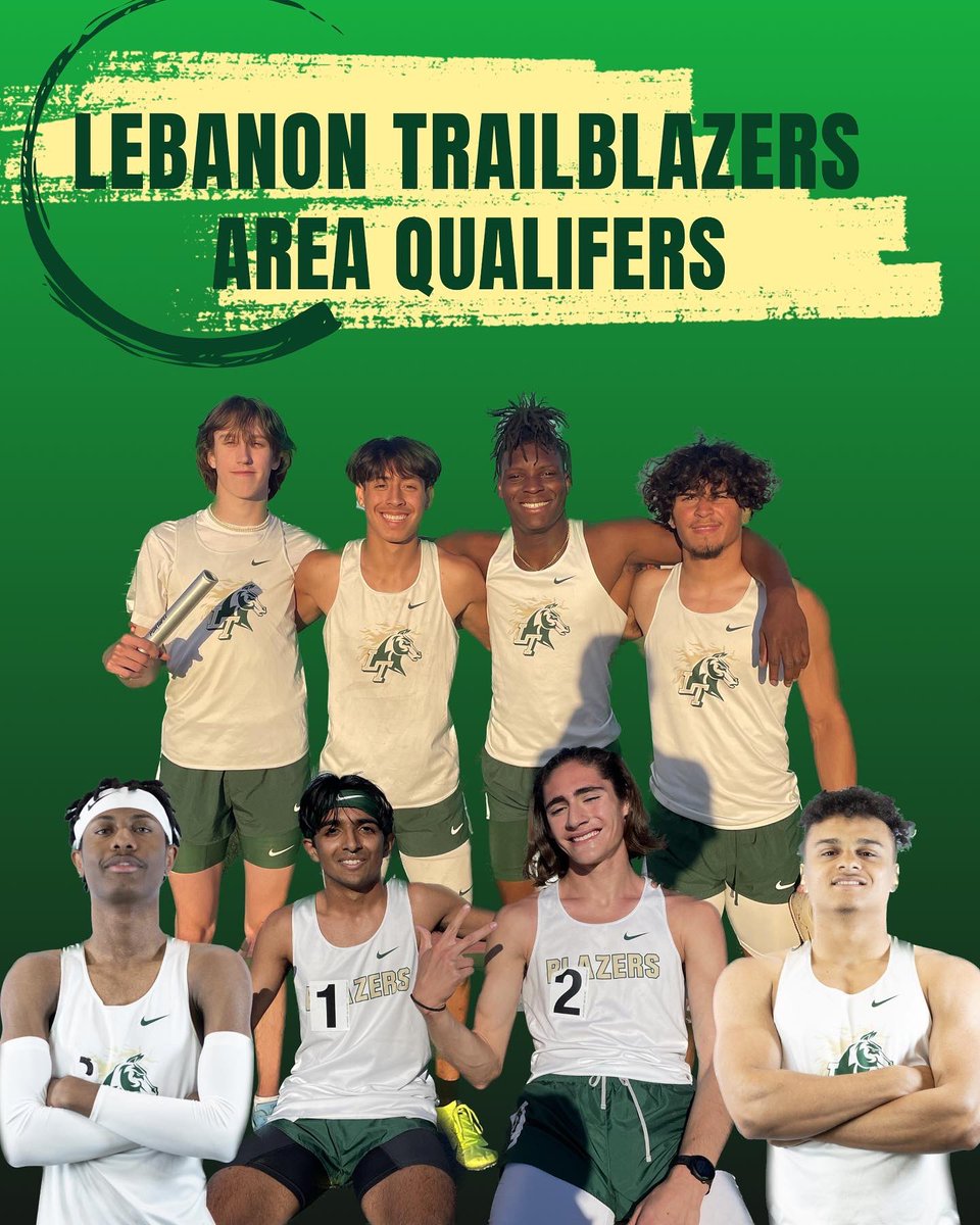 LTHSrunning's tweet image. Congratulations To The 2023 Lebanon Trail Area Qualifiers🎉