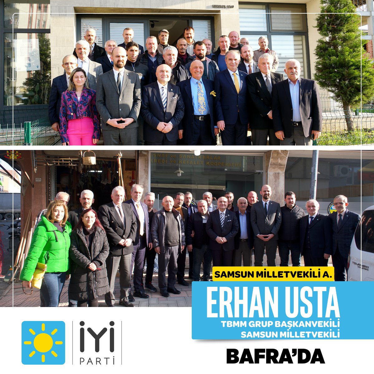 Bafradayız!

Ticaret Odası, Ticaret Borsası, Ziraat Odası, Esnaf ve Sanatkarlar Odalarında ve Şoförler Odasında; başkanlar ile yönetimleriyle buluştuk.

Misafirperverlikleri için teşekkür ederiz.