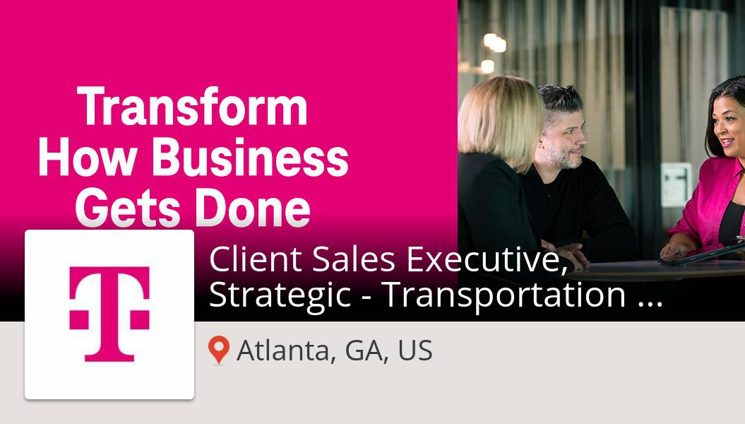 Check out this #job: Client Sales Executive, Strategic - Transportation &amp; Logistics at T-Mobile in #AtlantaGAUS workfor.us/tmobile/sh48g0