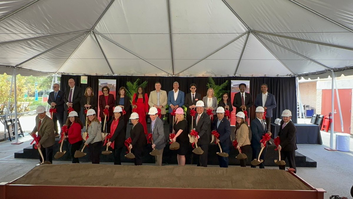 Breaking ground for the Autodesk Technology Engagement Center at the California State University, Northridge. We were joined by state assembly members Schiavo and Rivas, Congressman Cardenas, and U.S. Senator Alex Padilla. Here’s to enabling the innovators of the future!