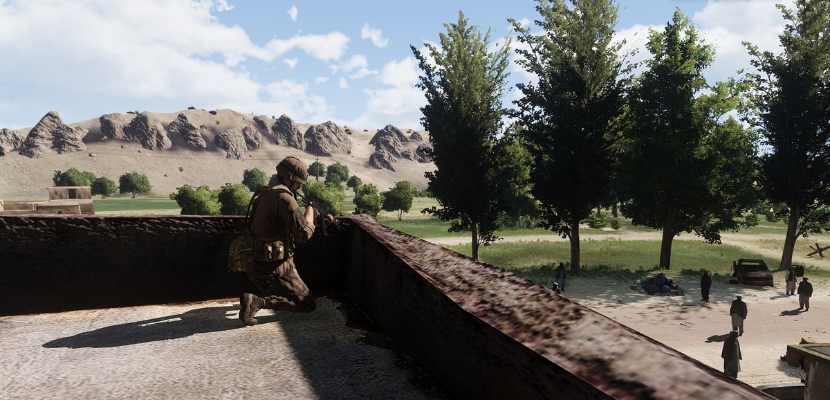 Tonight the RMMU did some "lore" towards our upcoming campaign deployment to takistan! Tonight we defended a South African Embassy from an anti-royalist coup acting as SANDF!

#RMMU #SouthAfrican #hoofing #Milsim #Arma3 #Arma <a href="/ArmaPlatform/">Arma Platform</a>