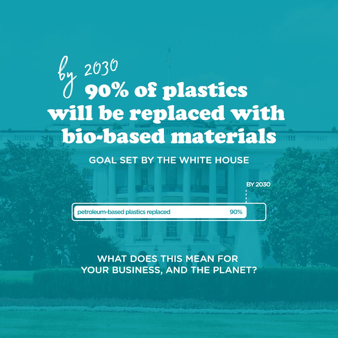 goodnatured_inc's tweet photo. The White House sets goal of replacing 90% of fossil-based plastics with #biobased by 2030! What's next?
🌱 Take stock of your current materials
🌱 Research bio-based manufacturers
🌱 Be transparent when making the switch
We can help https://t.co/wFS09Z6QFh
#GDNP #GDNPF https://t.co/YJXcSUiYg2