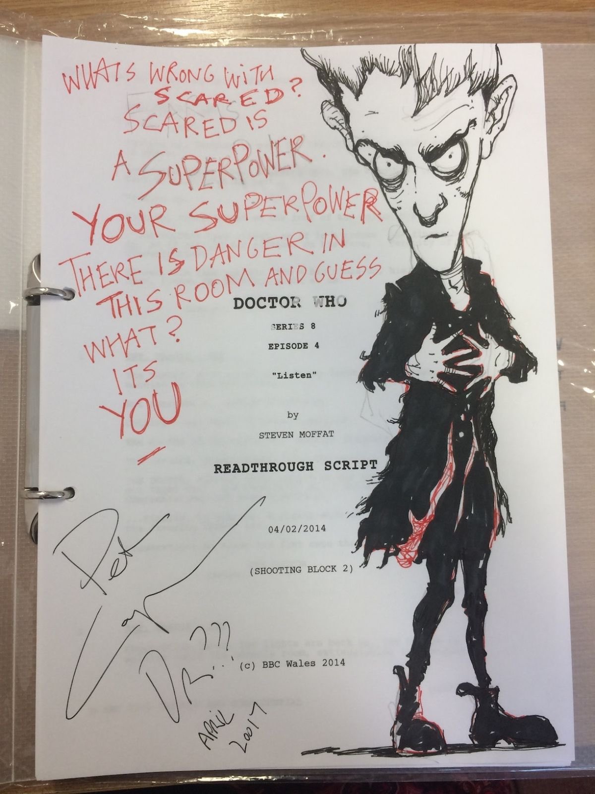 Happy Birthday Peter Capaldi!!       Sorry for the late message!! 