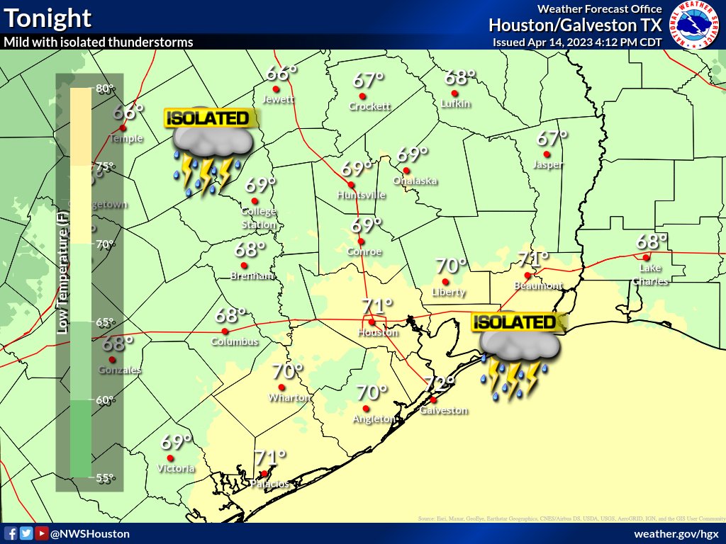 Isolated strong to severe thunderstorms will be possible late Saturday ...
