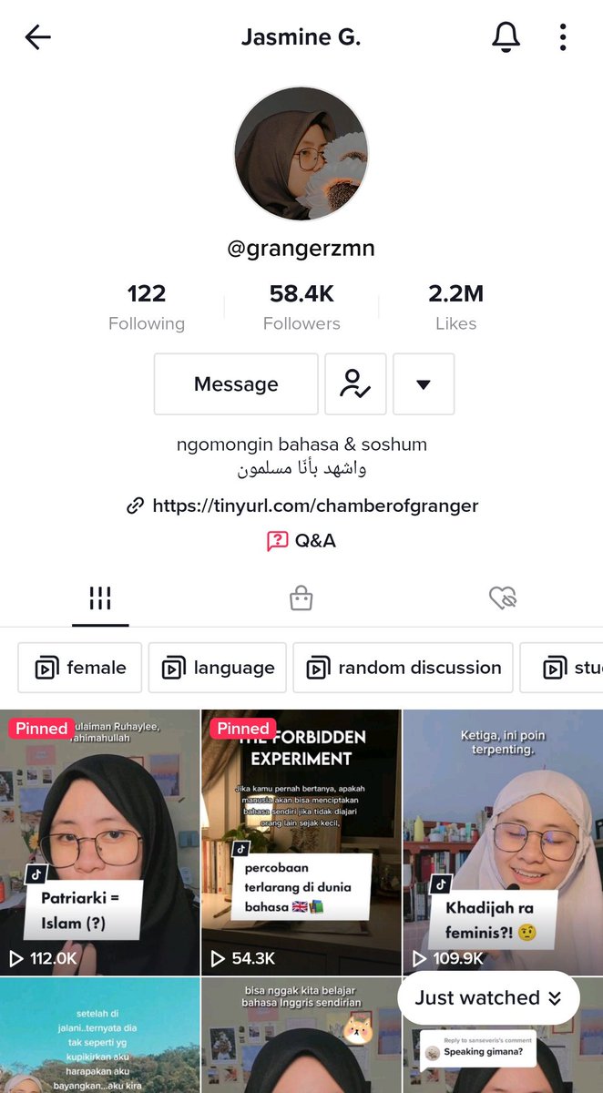 KarimZa_'s tweet photo. Lewat FYP kemarenan
Penjelasannya bagus, landasan argumen dan dasar pengetahuannya oke
Pembahasannya tentang Muslim dan ghazwul fikr-nya apik

(Kayaknya) lulusan pesantren, masuk Bahasa Inggris di UIN, punya tsaqofah yang baik

Ma Sya Allah 👍🏻 https://t.co/DZImtpEPKG