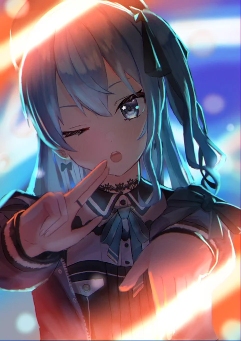 うちの最強すいちゃんです#上手いとか下手とかそういうのは関係なく自分が気に入っている絵を4枚選ぶ 