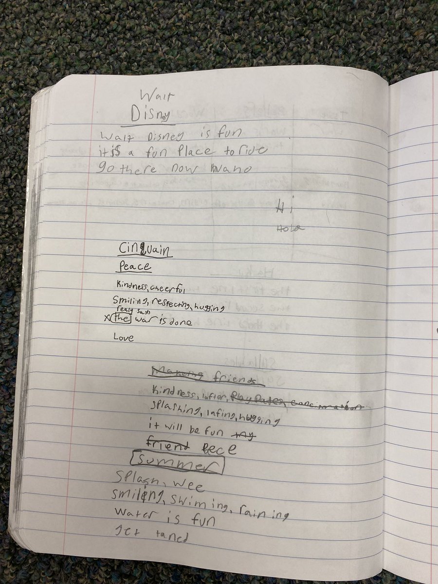 Spent this afternoon taking in poetry on level 3. Love the creativity! <a href="/WaukeshaSTEM/">Waukesha STEM</a> #sdwwrite