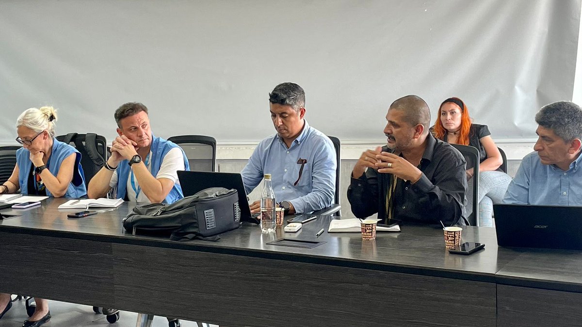 GobMeta's tweet photo. #SomosPaz🕊️| Atendiendo todos los requerimientos de la población firmante, acudimos junto con la institucionalidad, a la reunión convocada por el Alcalde de Villavicencio, Felipe Harman; la cual tuvo como fin articular acciones que garanticen sus derechos. https://t.co/tsdpU3b2MS