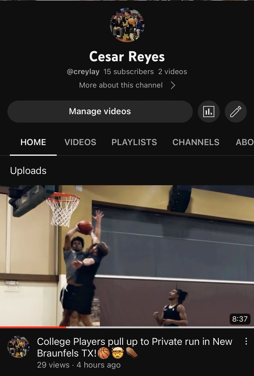 cesarrey_10's tweet photo. Hoop Run Video out now ‼️ https://t.co/N74WEDViUv https://t.co/Z12snJzdEa