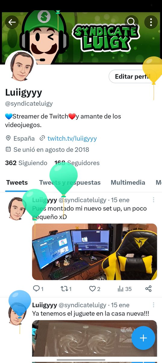 Globitos cada vez soy más mayor xD